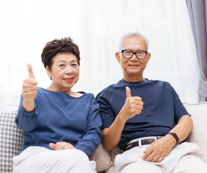 asian old people